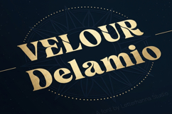Velour Delamio Font Product Image 12