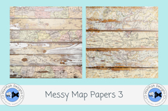 Messy Map Papers 3 Product Image 2