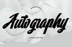 Autography Product Image 1