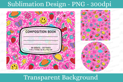 Teacher Composition Book Mouse Pad and Coasters, Sublimation Product Image 1