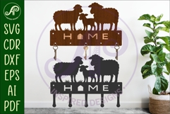 Farm Sheep Key holder designs Product Image 1