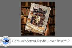 Dark Academia Kindle Cover Insert | Skull Gothic Aesthetic Product Image 2