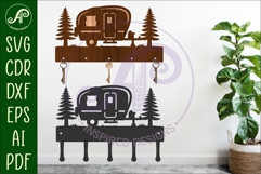 Cararvan Key holder designs for wood and metal Product Image 1