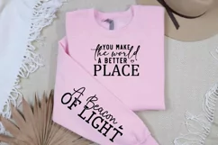 A Beacon Of Light Sleeve SVG, Mother's Day SVG Design Product Image 3