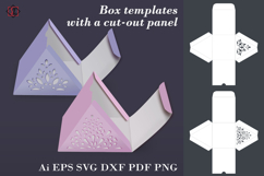Gift box templates. Paper crafts. Product Image 1