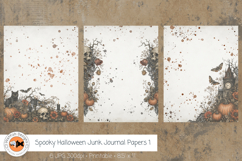 Spooky Halloween Junk Journal Papers 1 Product Image 2