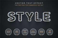Stylish Line - Editable Text Effect, Font Style Product Image 2
