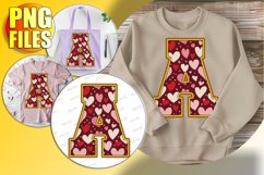 A Doodle Letter Valentine Loving Bright Heart! Product Image 1