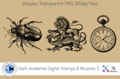 Dark Academia Stamps and Brushes 3 Product Image 2