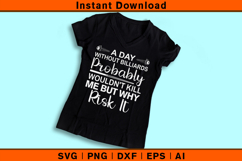 Funny Billiards SVG | Pool Player Quote Cut File Product Image 3
