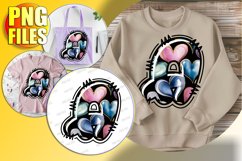 A Doodle Letter Valentine Heart Jolly Fun! Product Image 1