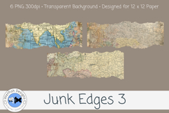 Junk Journal PNG Edges 3 Product Image 2