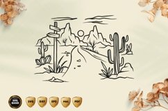 Desert Scene SVG Product Image 2