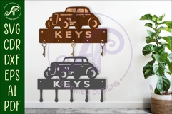 Hot rod Key holder designs Product Image 1