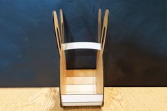 Rabbit Basket with handle Laser Cut Product Image 6
