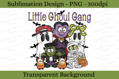 Halloween Little Ghoul Gang Hand Drawn Png Design Product Image 2