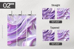 Dark Holographic Tumbler Wrap| Tumbler Sublimation Wrap Product Image 1