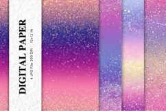 purple glitter Background Wallpaper Sparkles Digital Paper_4 Product Image 1