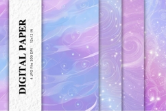 Purple Abstract Background Digital Paper Wallpaper Wallart Product Image 1