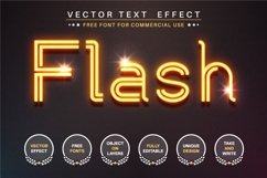 Glowing wire - editable text effect, font style Product Image 5