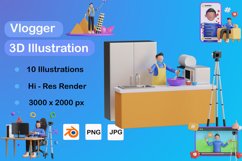 3D Vlogger Pack Product Image 1