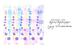 Abstract Digital Paper, Pattern in Abstract Style Product Image 1