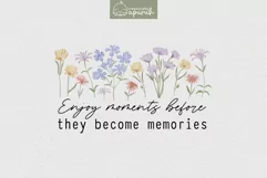 Floral Motivational Self-Care Quotes T-Shirt Design 05 Product Image 1