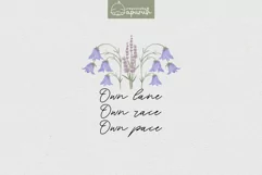Floral Motivational Self-Care Quotes T-Shirt Design 10 Product Image 1