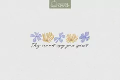 Floral Motivational Self-Care Quotes T-Shirt Design 11 Product Image 1