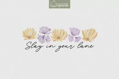 Floral Motivational Self-Care Quotes T-Shirt Design 13 Product Image 1