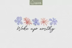 Floral Motivational Self-Care Quotes T-Shirt Design 14 Product Image 1
