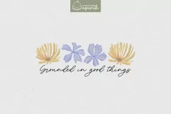 Floral Motivational Self-Care Quotes T-Shirt Design 15 Product Image 1