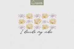 Floral Motivational Self-Care Quotes T-Shirt Design 16 Product Image 1