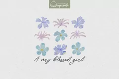 Floral Motivational Self-Care Quotes T-Shirt Design 18 Product Image 1