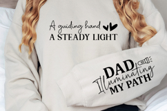 A guiding hand a steady light Sleeve SVG, Motivational SVG Product Image 2