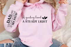 A guiding hand a steady light Sleeve SVG, Motivational SVG Product Image 3