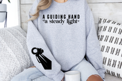 A guiding hand a steady light Sleeve SVG Product Image 3