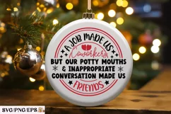Christmas Gift, Coworkers Ornament SVG T-shirt Design Product Image 1