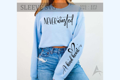 A kind heart Sleeve Svg Design Product Image 1