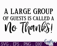 Farmhouse Funny Round Sign Svg, A Large Group Of People Product Image 2