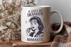 Gothic Woman Quotes SVG PNG Bundle | Retro Feminine Art Product Image 8