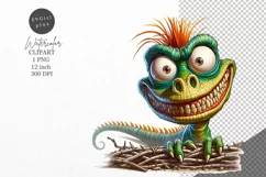 Dinosaur clipart, Dino clipart, Kids sublimation Product Image 1