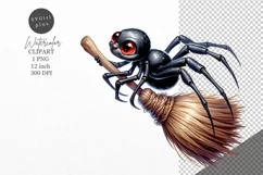 Halloween clipart, Spider clipart, Kids Halloween Product Image 1