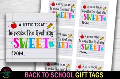 A Little Treat I Back to School Teacher Gift Tags