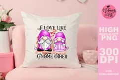 A love like gnome other png, Valentines day sublimation Product Image 3