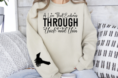 A love that endures through thick and thin Sleeve SVG Product Image 3