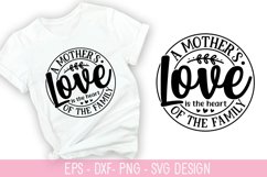 A Mother's love is - Mother's Day SVG Design Product Image 1