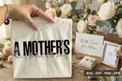 A Mother's Love Is The Heart Of The F- Mother's Day Design Product Image 2