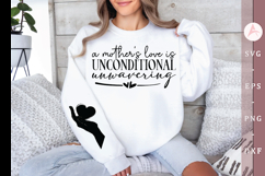 A mother&#039;s love is unconditional unwavering Sleeve SVG Product Image 1