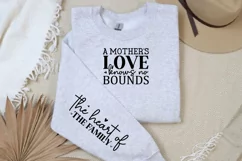 A Mother's Love Knows Sleeve SVG, Mother's Day SVG Product Image 2